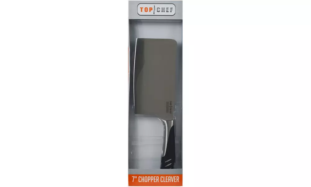 Top Chef 7 inch Stainless Steel Cleaver - Second Medium