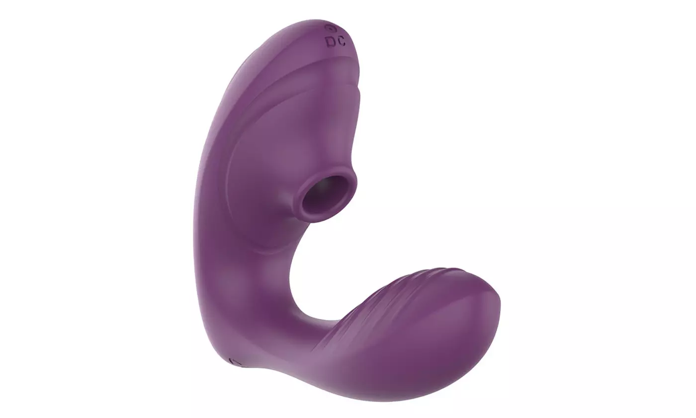 G Spot Clit Sucking Nipple Vibrator Sucker Clitoral Stimulator Dildo Sex Toys