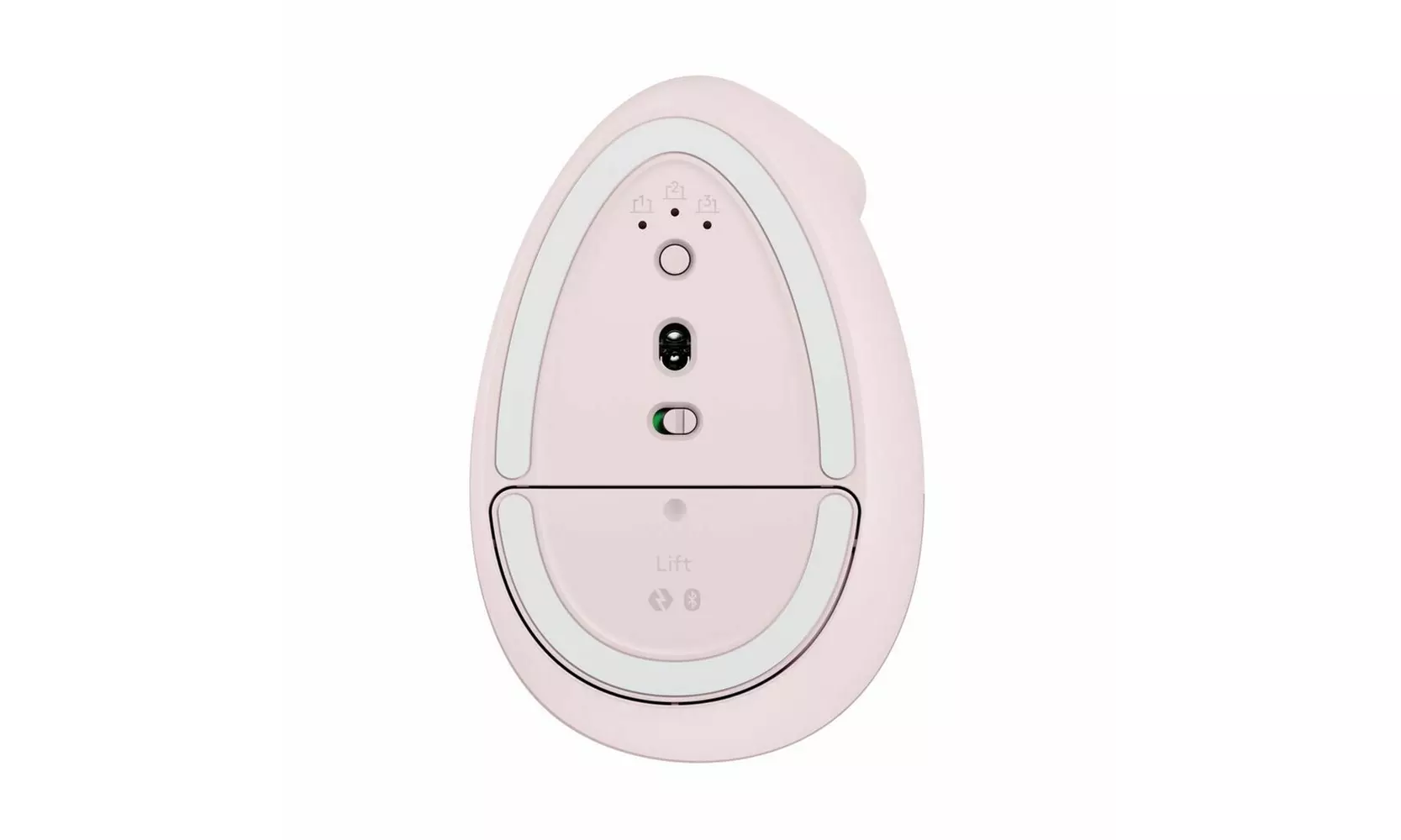 Logitech Lift Vertical Wireless Ergonomic Mouse (Rose) and USB 3.0 Hub - Second Medium
