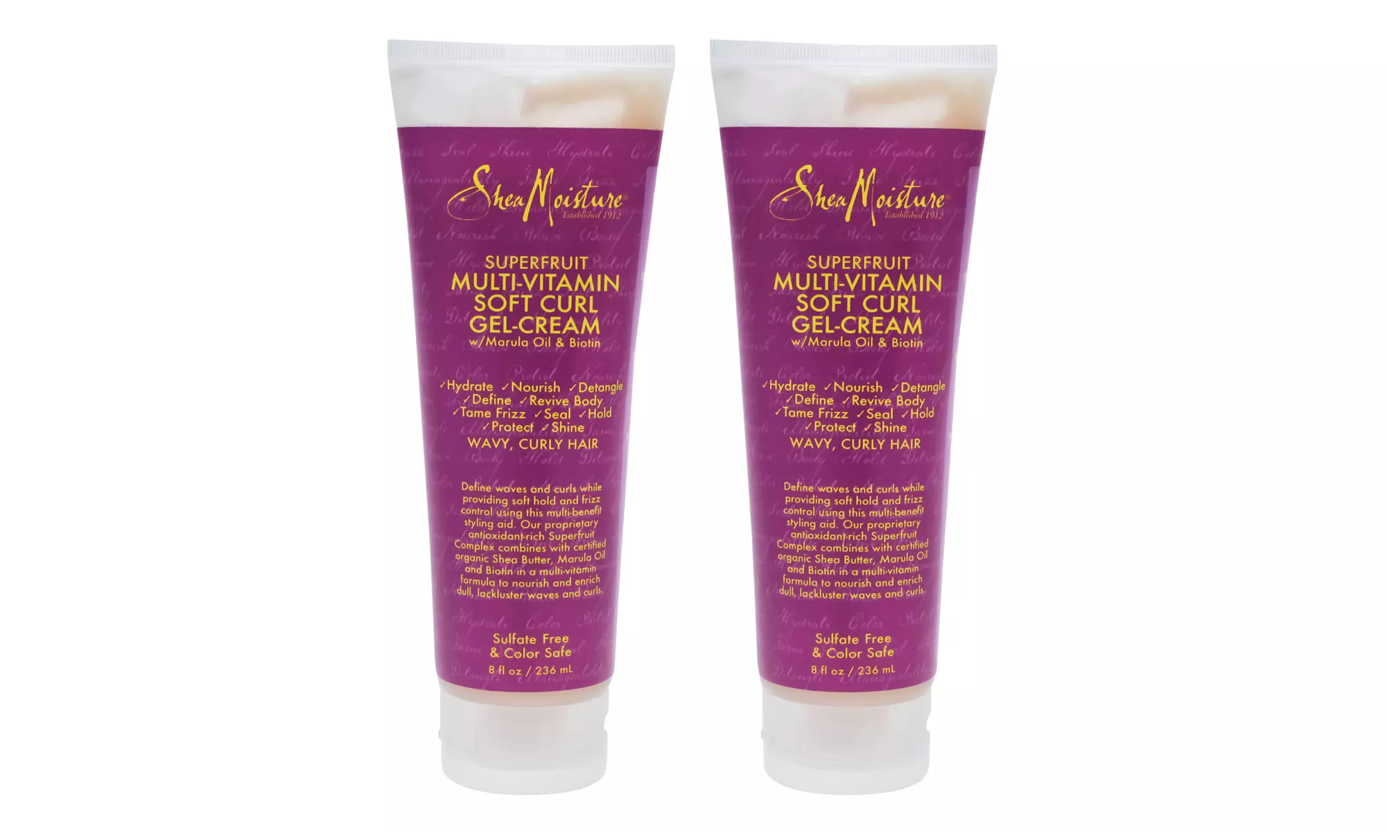 Shea Moisture Superfruit Multi Vitamin Soft Curl Gel Cream - Pack of 2 - Primary Image