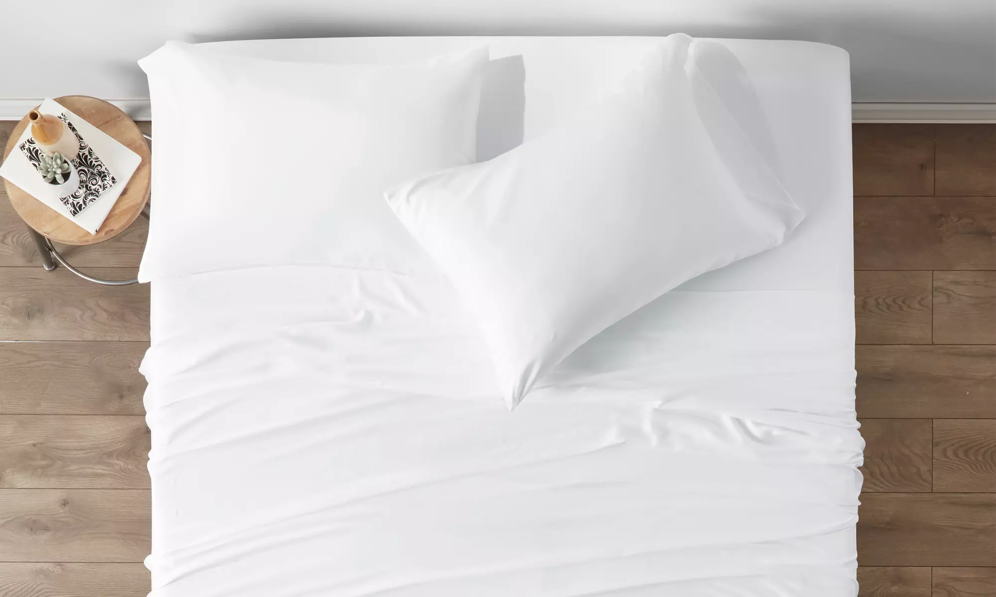 Merit Linens Premium Bamboo 4 Piece Luxury Bed Sheet Set