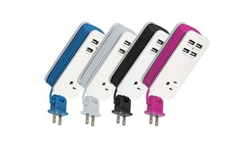 4-Port USB With Single AC Plug In