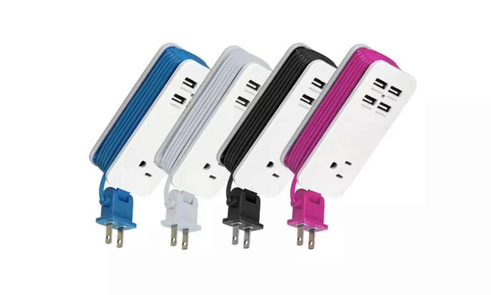 4-Port USB With Single AC Plug In - Primary Image