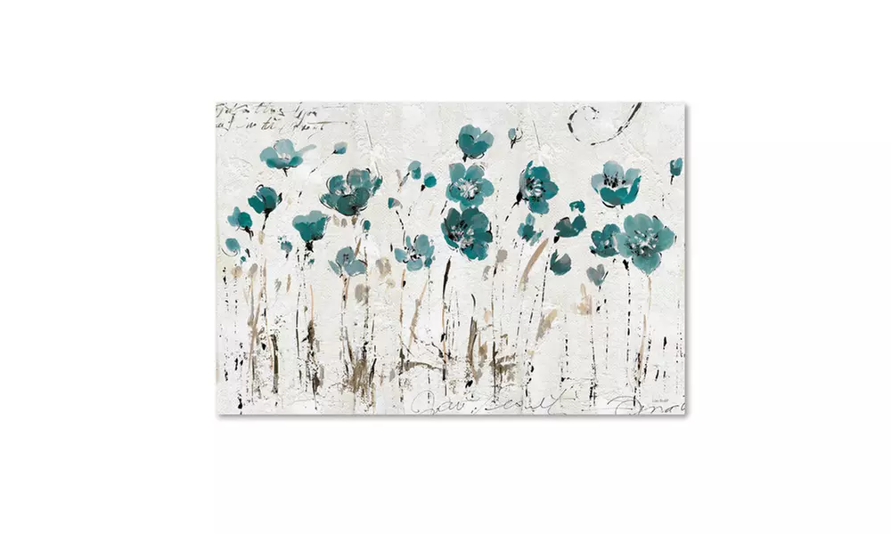Lisa Audit 'Abstract Balance VI Blue' Canvas Art - Primary Image