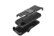 Durable Kickstand Phone Belt Clip Case w/ Tempered Glass for iPhone  - Second Medium