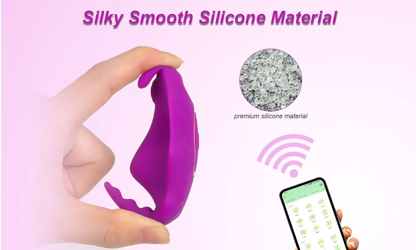 Wearable Panty APP Remote Control Clitoral G Spot Vibrators 9 Vibrations Modes