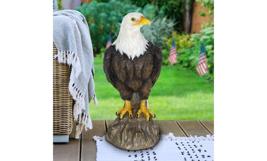 Up To 24% Off On Exhart Majestic Bald Eagle Ga... | Groupon Goods