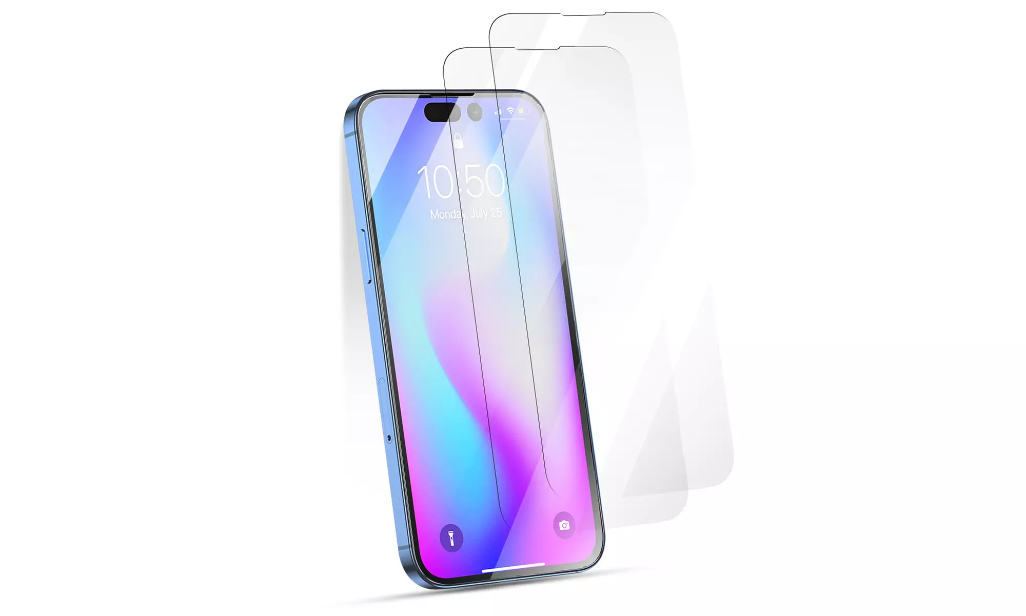 9H Tempered Glass Screen Protector For Apple iPhone 14 6.1-inch(2-Pack) - Primary Image