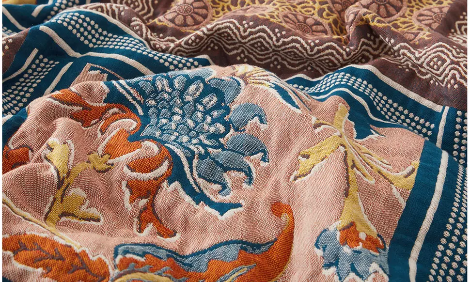 Peace Nest Peace Nest Boho Throw Blanket 