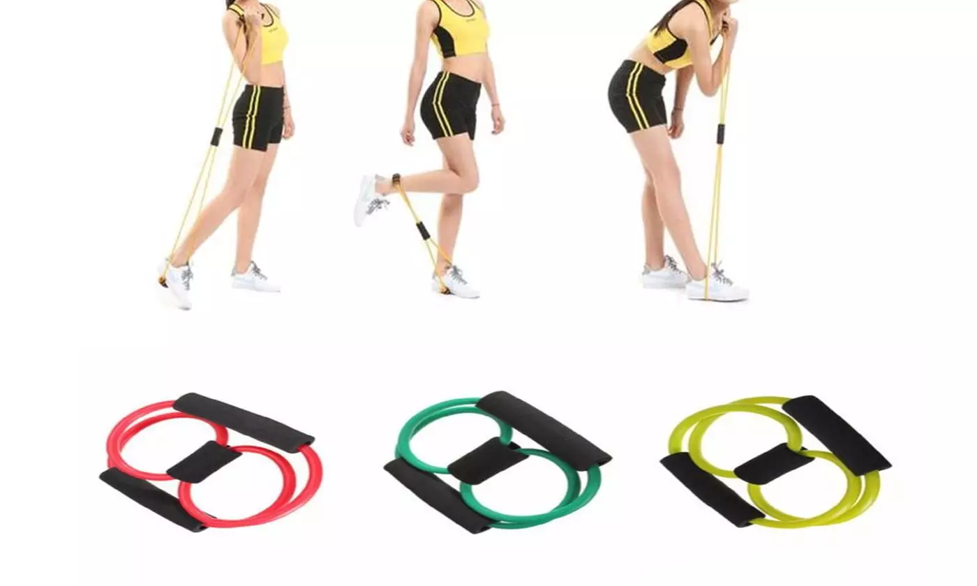 Exercise Stretch Fitness Tube Workout - random - Second Medium