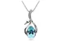 Crystal Elements Crystal Swan Pendent  