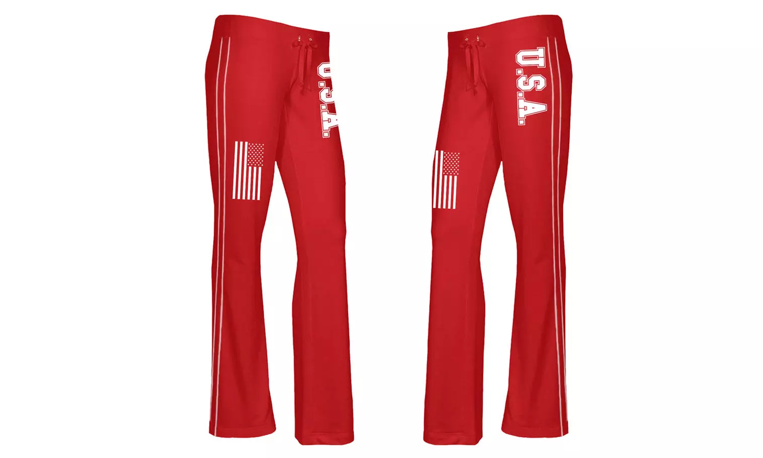 Women's American Flag USA Lounge Pants - Made in USA (S-XL)