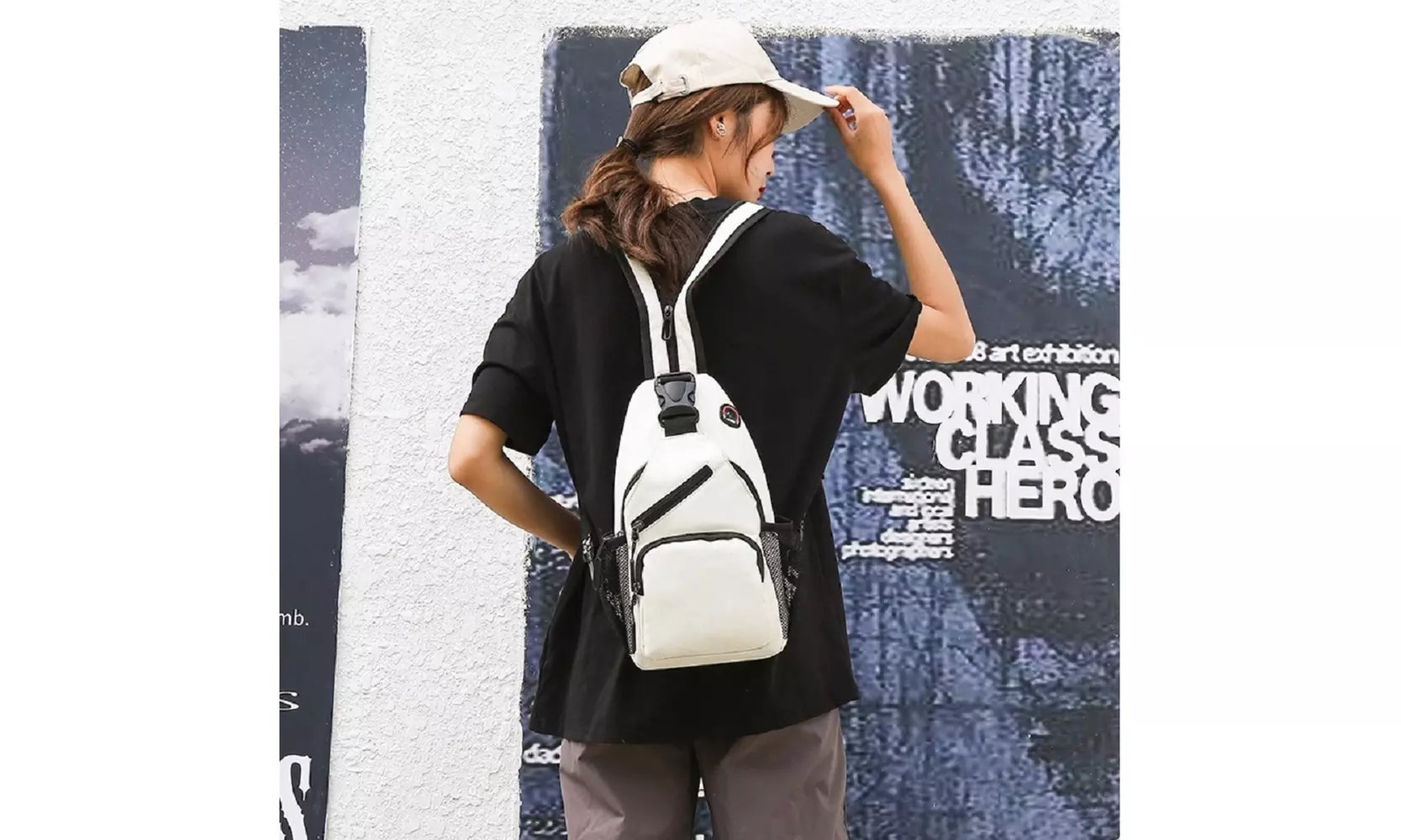 Lior Crossbody Sling Backpack