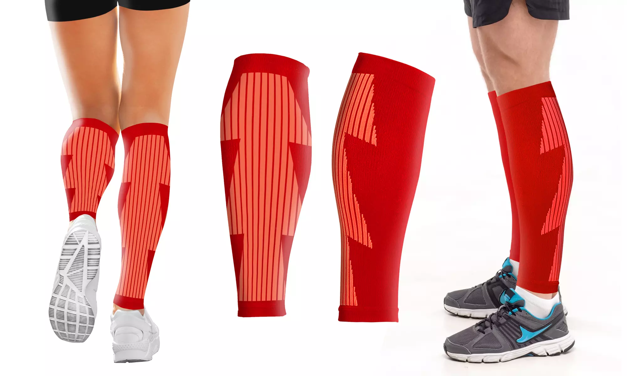 DCF Energizing Calf Compression Sleeves (1-Pair)