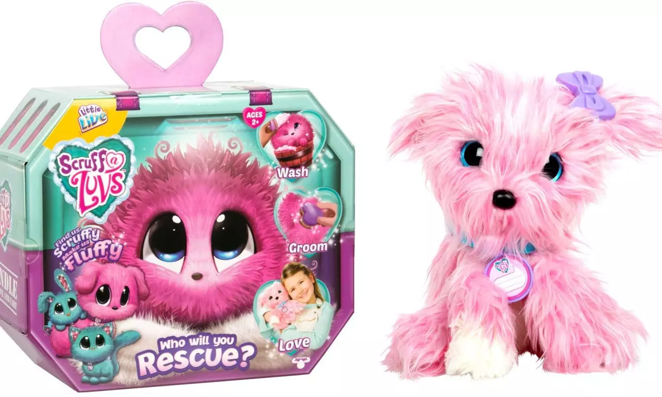 Little Live Scruff-A-Luvs Plush Mystery Rescue Pet - Purple - Primary Image