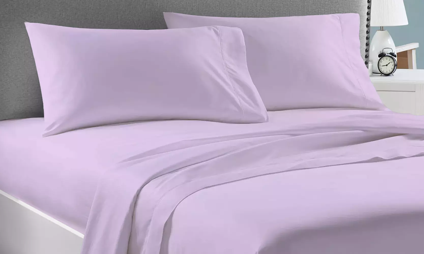 Luxury Home Deep-Pockets Bamboo Bedsheets (4-Piece)