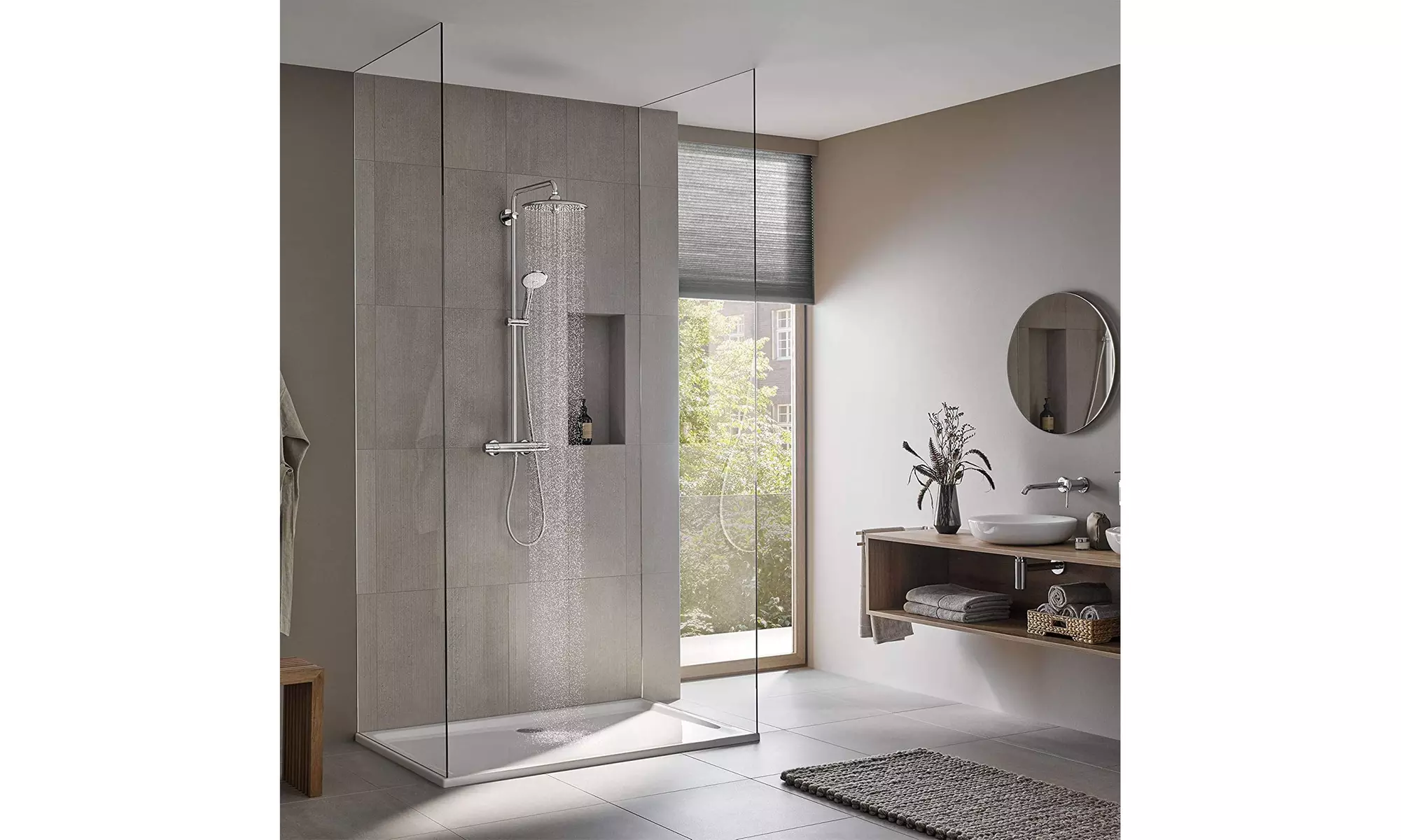 GROHE 26728000 Euphoria Shower System, Chrome - Primary Image
