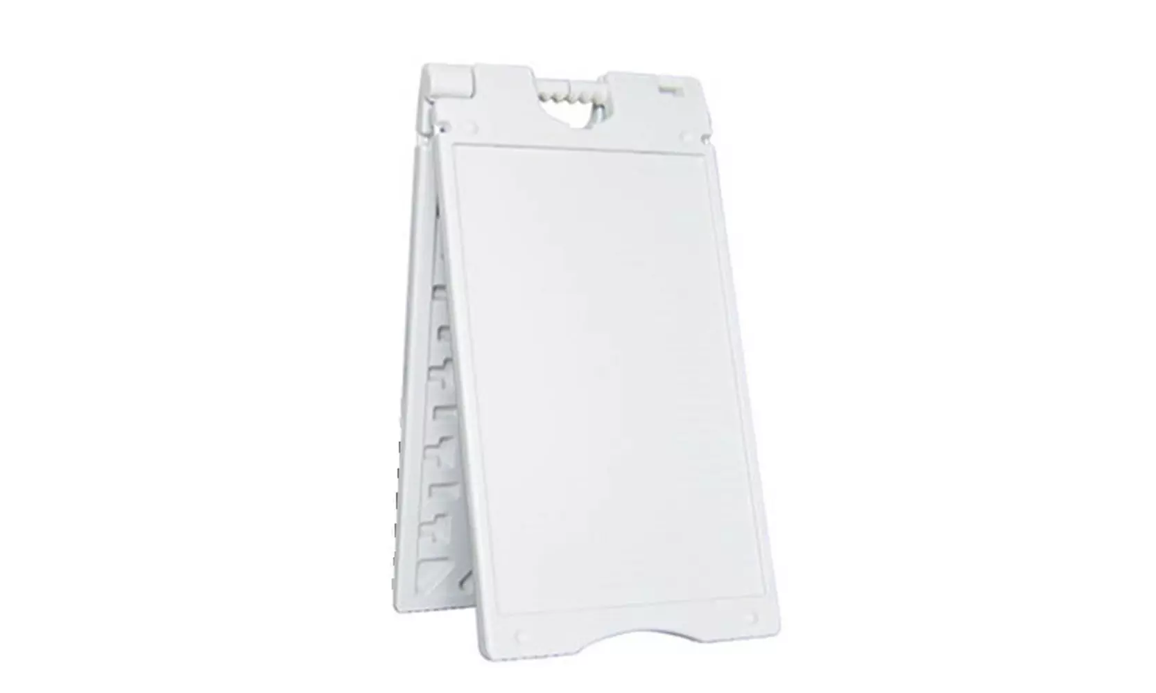 Outdoor Windproof A-Frame Double Sided Plastic Sidewalk Sign Board  - Primary Image