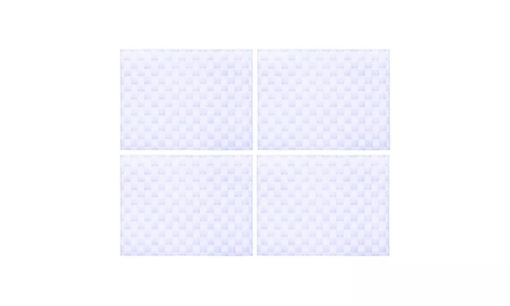 Saleen Rectangular Placemat (Pastel Purple, Set of 4) - Primary Image