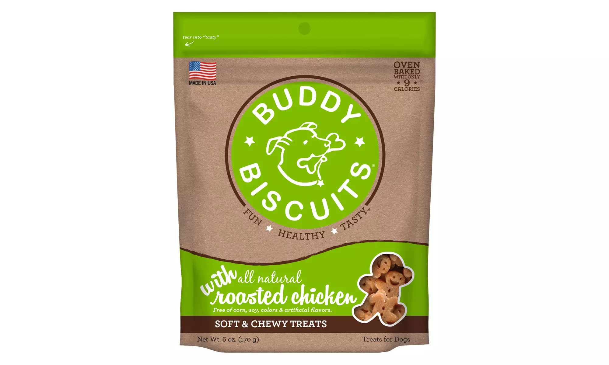Buddy Biscuits Original Soft and Chewy Dog Treats - Second Medium
