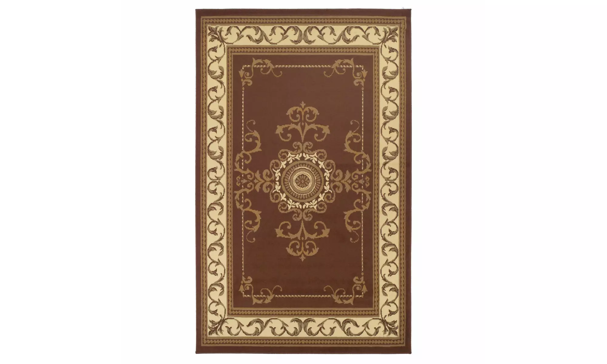 Superior Kensington Traditional Medallion Jute Backing Large Area Rugs Or Runner
