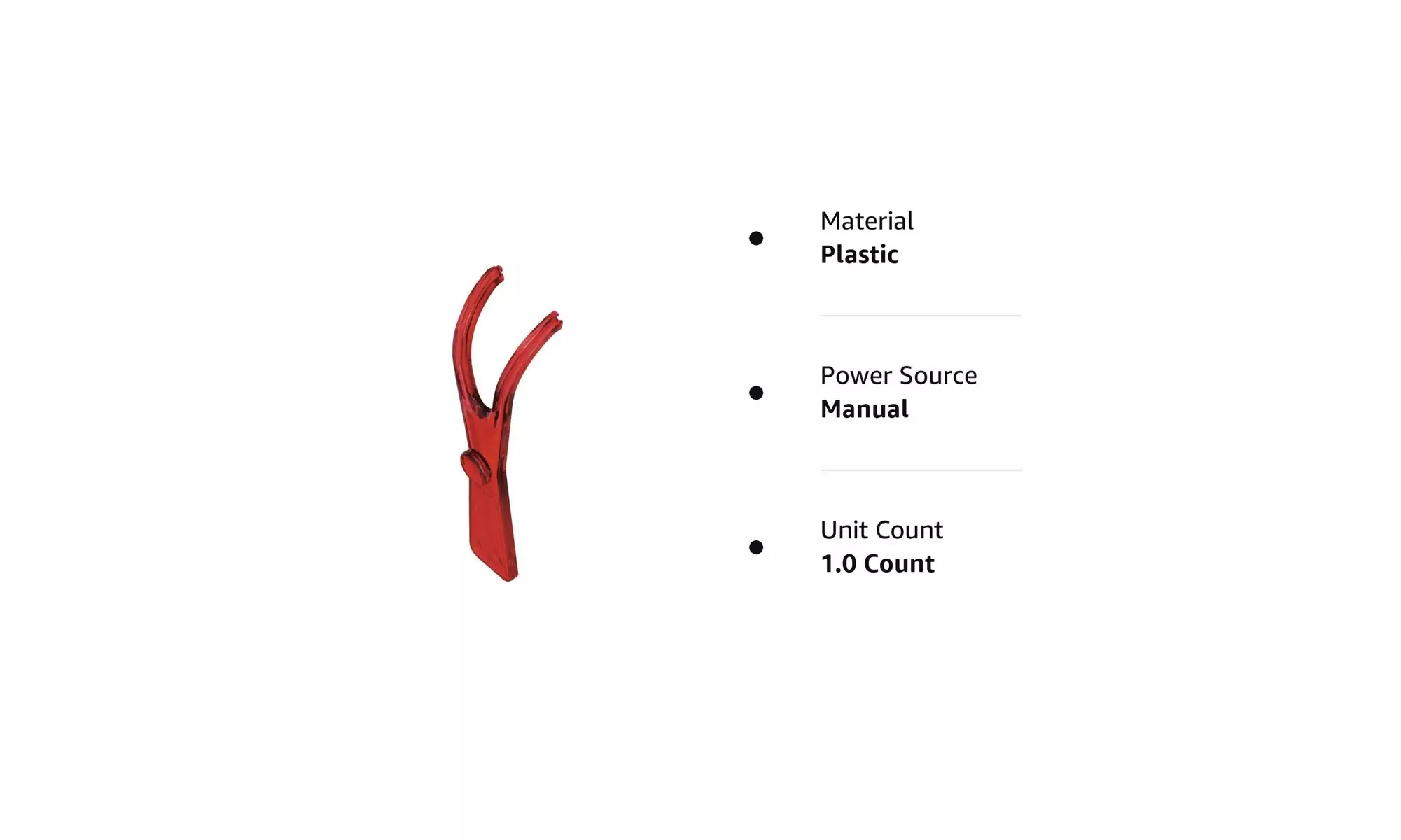 G.U.M. Flossmate Floss Handle 845R, Assorted Colors (Blue or Red) - Second Medium