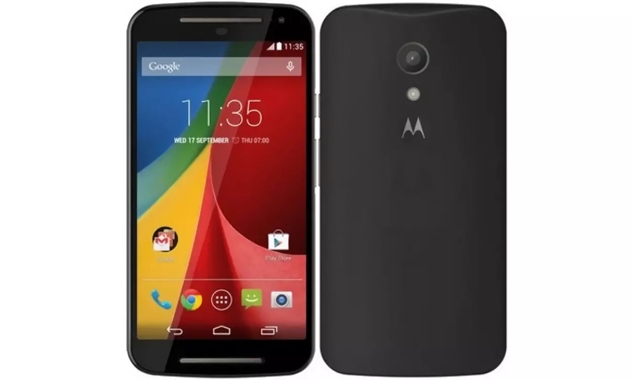Motorola G 2nd Gen XT1063 8GB Unlocked GSM Micro-SIM Phone w/ 8MP Camera - Black - Second Medium
