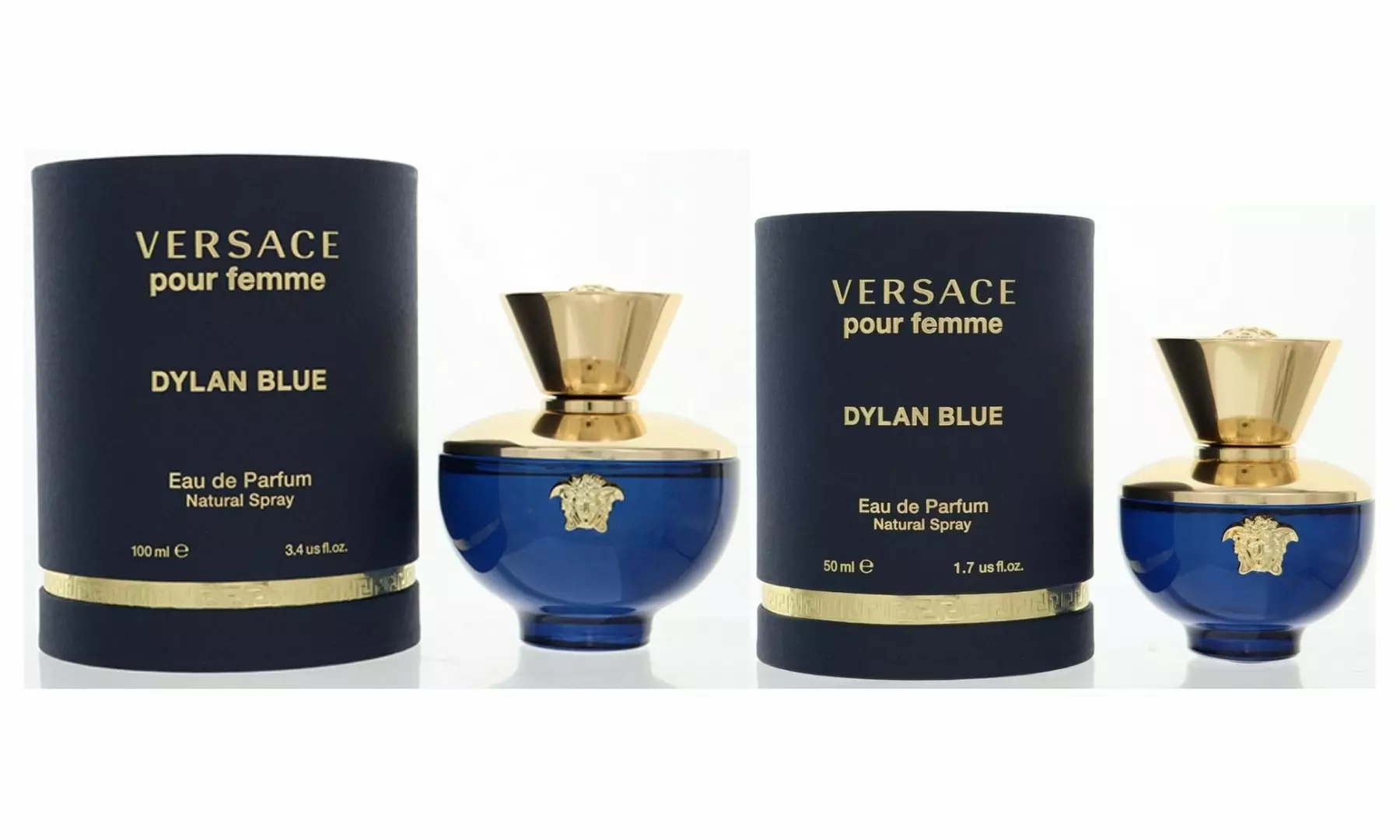 Versace Pour Femme Dylan Blue Eau De Parfum for Women (Mutliple Sizes)