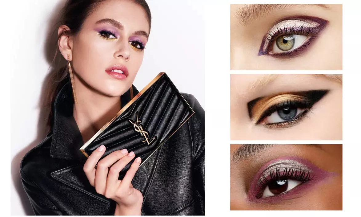 Yves Saint Laurent YSL Couture Clutch Eyeshadow Palette Paris - 10 Color Palette - Second Medium