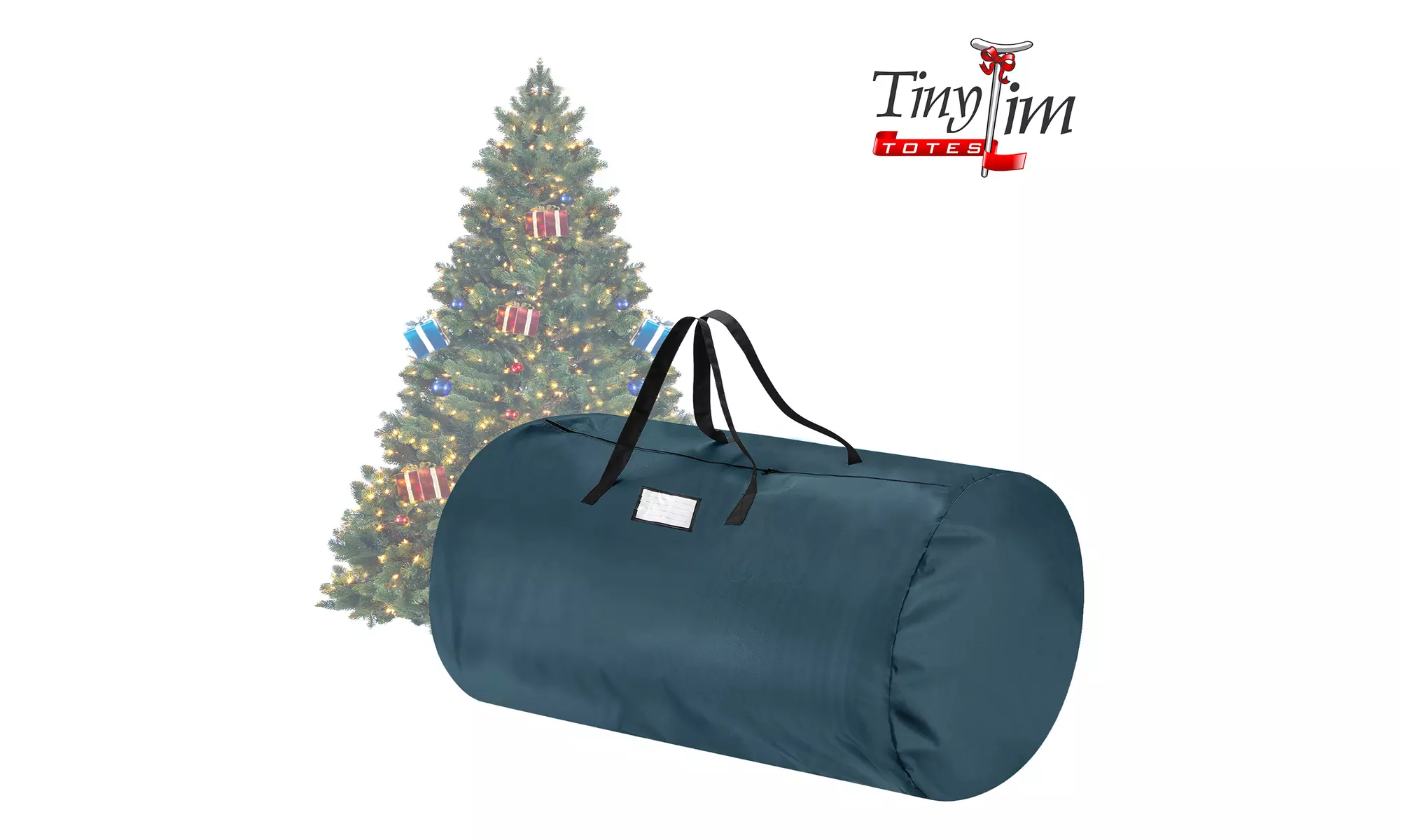 Christmas Tree Storage Bag - Fits up to 12' Tree - by Tiny Tim Totes - Primary Image