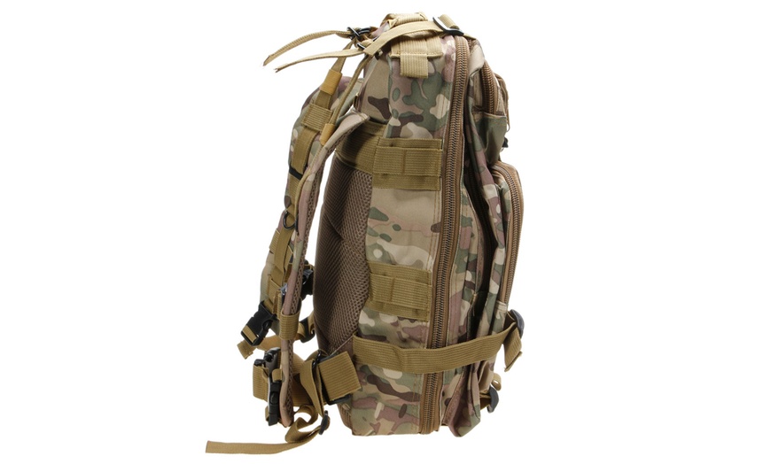 3P Marching Backpack Outdoor War Game Shoulder Bag CP Camouflage | Groupon