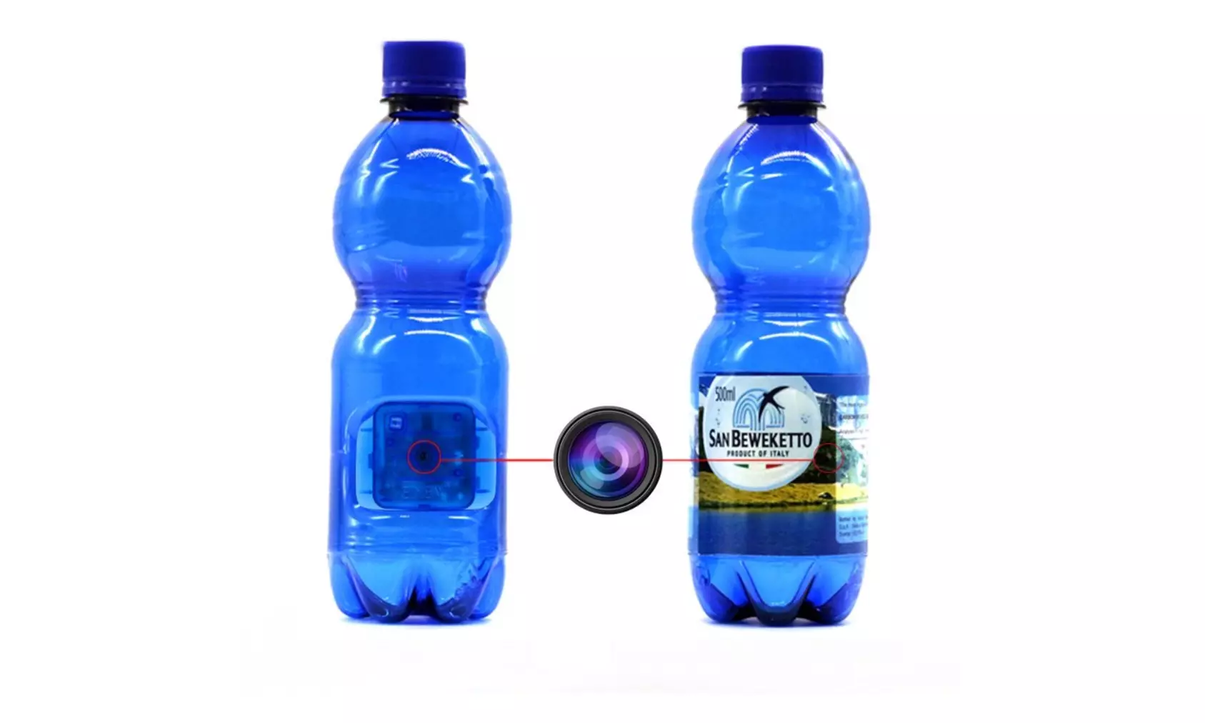 HD Hidden Spy Camera Water Bottle DVR Video Camcorder Motion Detection - Primary Image