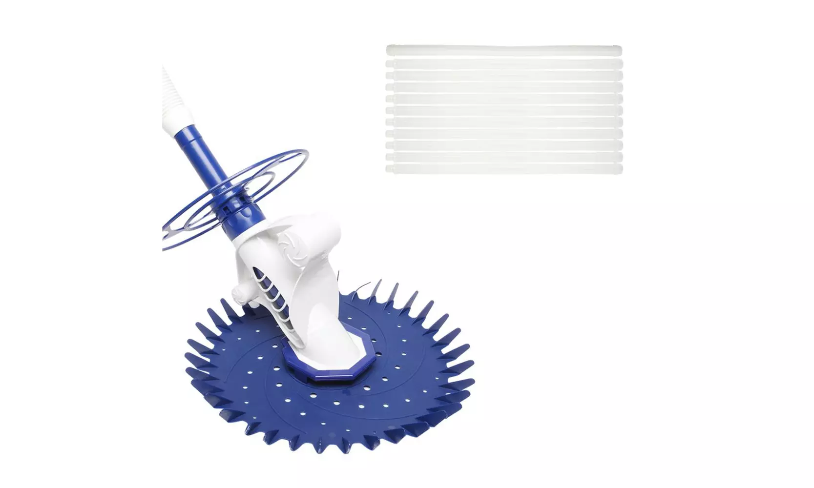 Automatic Inground Suction Pool Cleaner with 10 1M White Hose - Primary Image