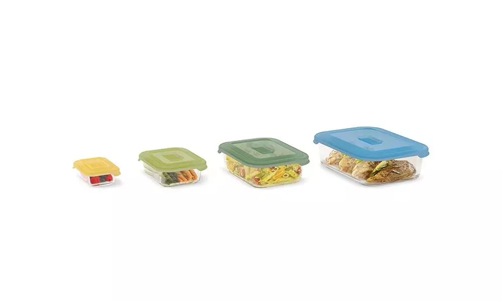 Joseph Joseph Nest Glass Food Storage Container and Bakeware Set with Lids - Second Medium