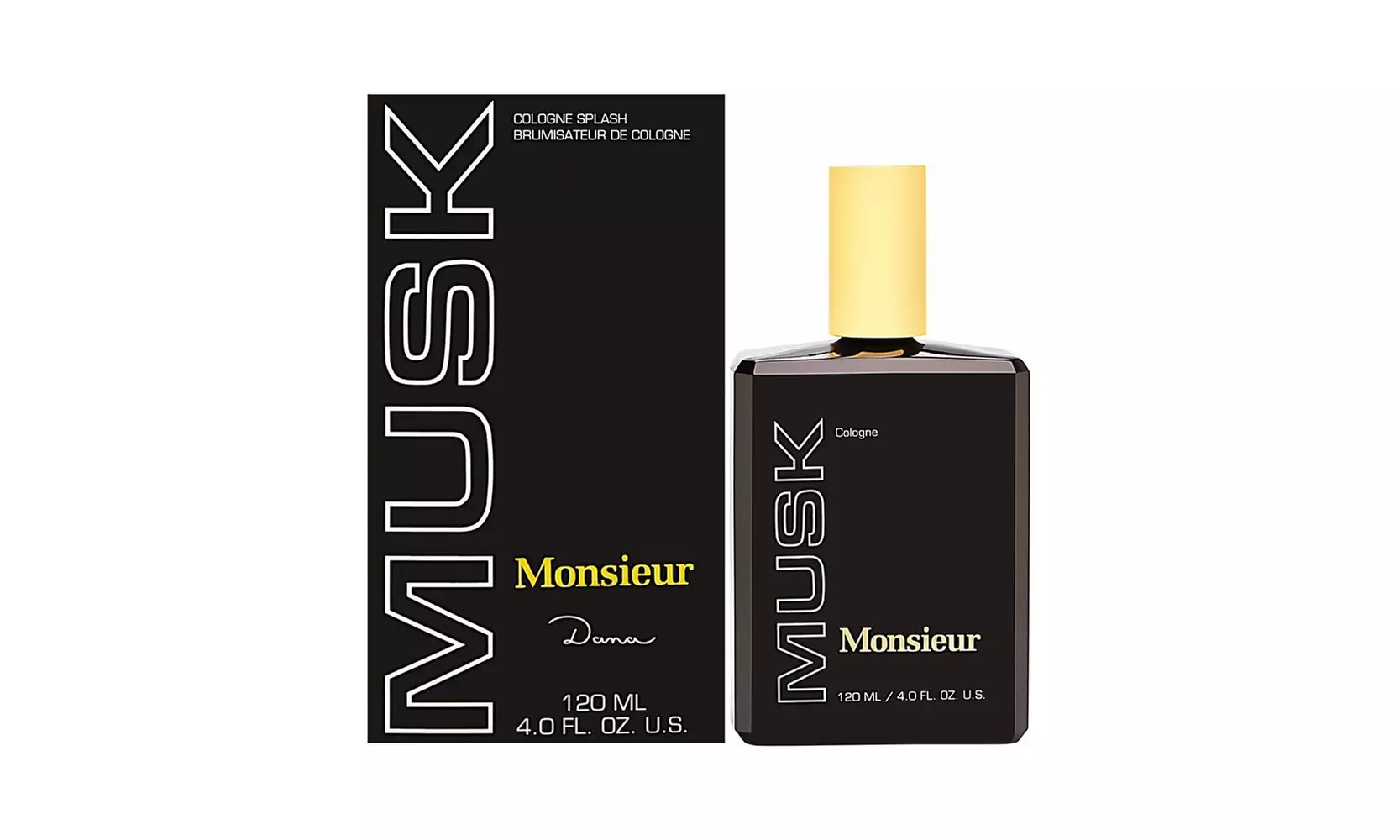 Dana Monsieur Musk 4 OZ 120 ML Cologne For Men - Primary Image