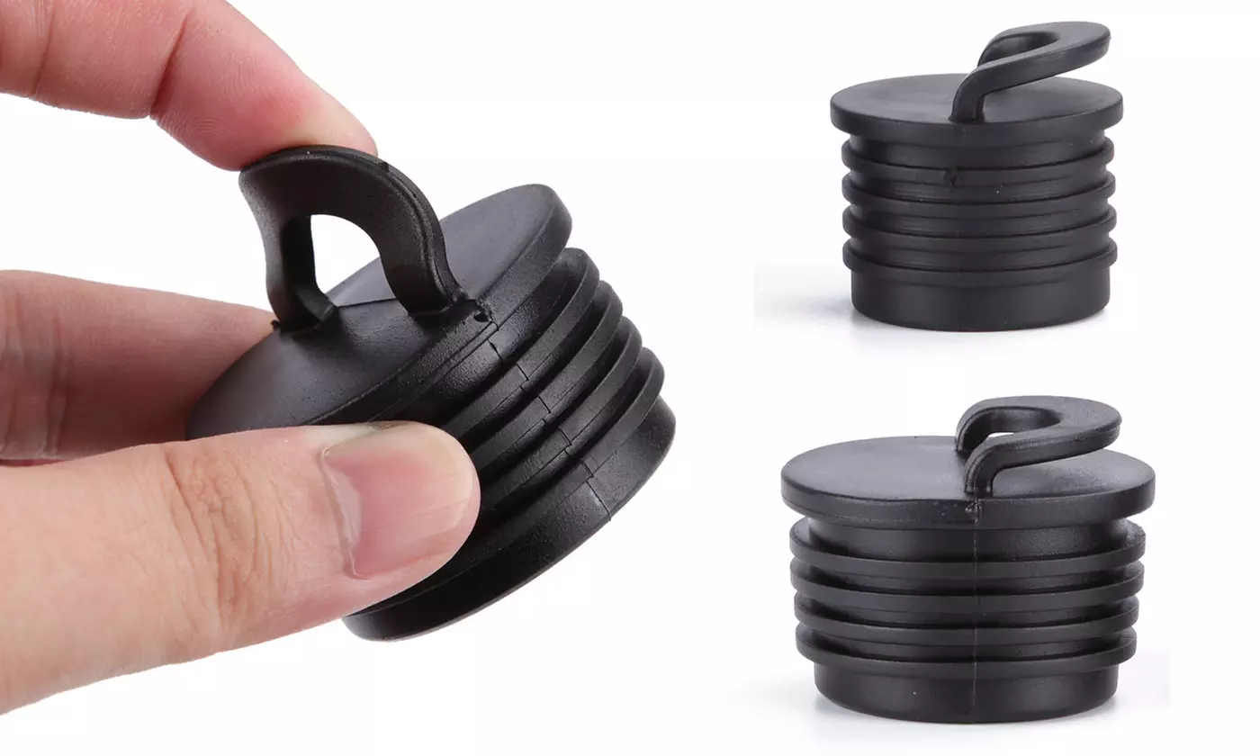 10x Durable rubber kayak marine boat scupper stopper drain holes plugs - Second Medium