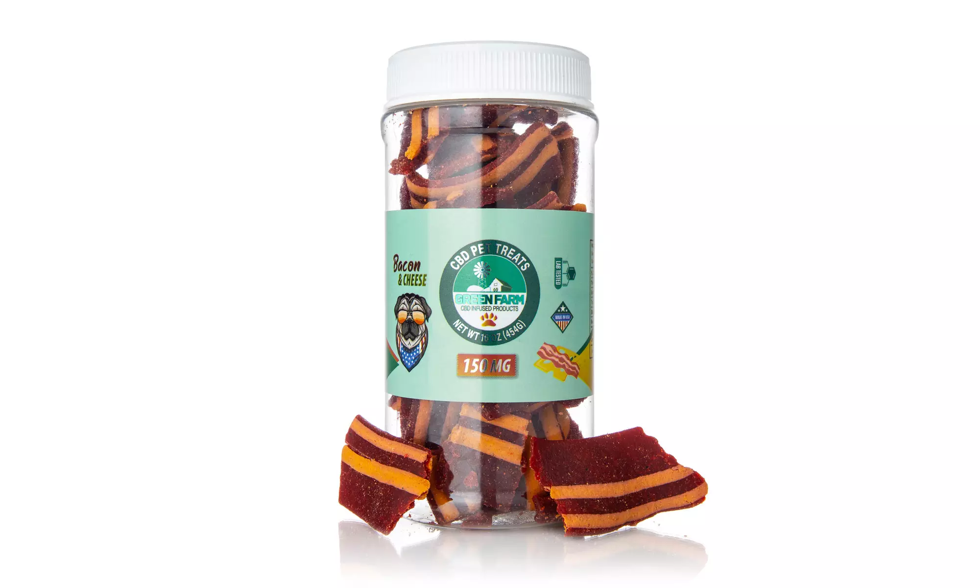 Delicious CBD Dog Treats for Fur-Babies of all sizes from Green Farm