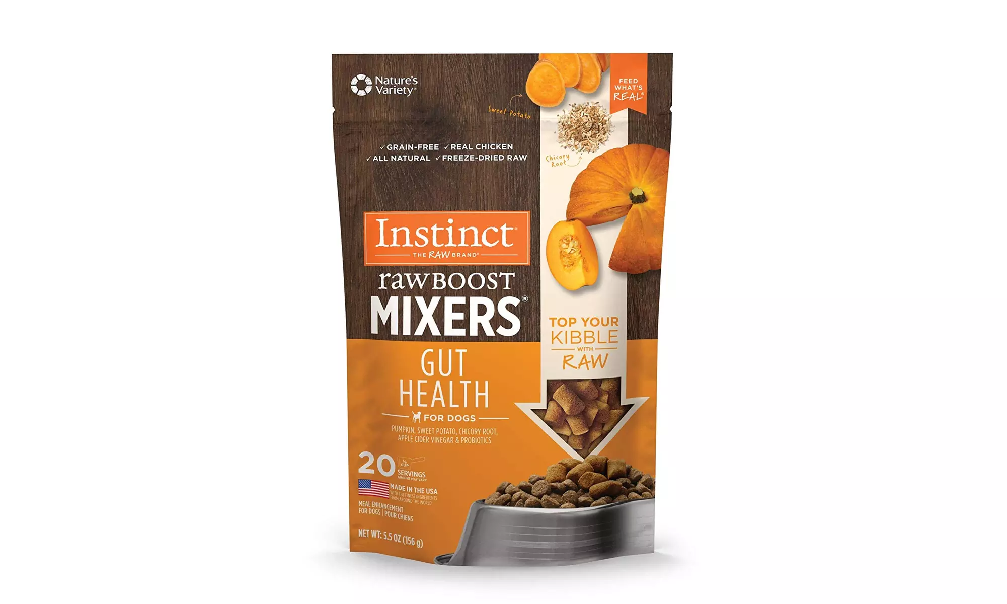 Instinct Freeze Dried Raw Recipe All Natural Dog Food Topper by Nature's Variety - Primary Image
