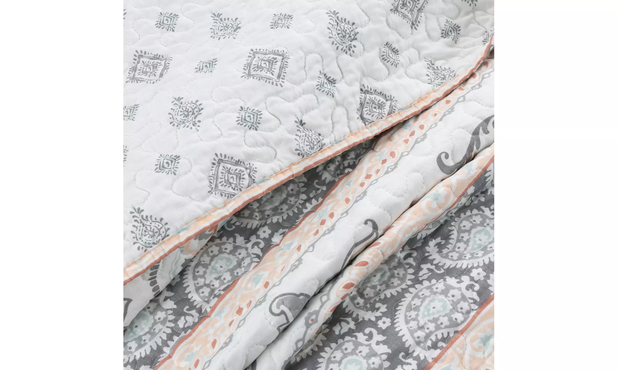 Tierra Medallion Printed 3-Piece Quilt Set - Second Medium