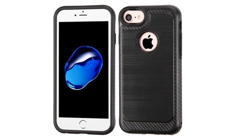 Slim Brush Hybrid Shockproof Dustproof Protective Case For iPhone 7