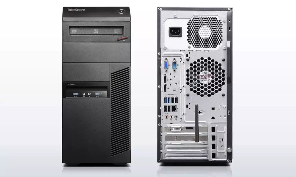 Lenovo Thinkcentre M83 Desktop Intel i3 3.40 GHz 4 GB 500 GB W10P - Refurbished - Second Medium