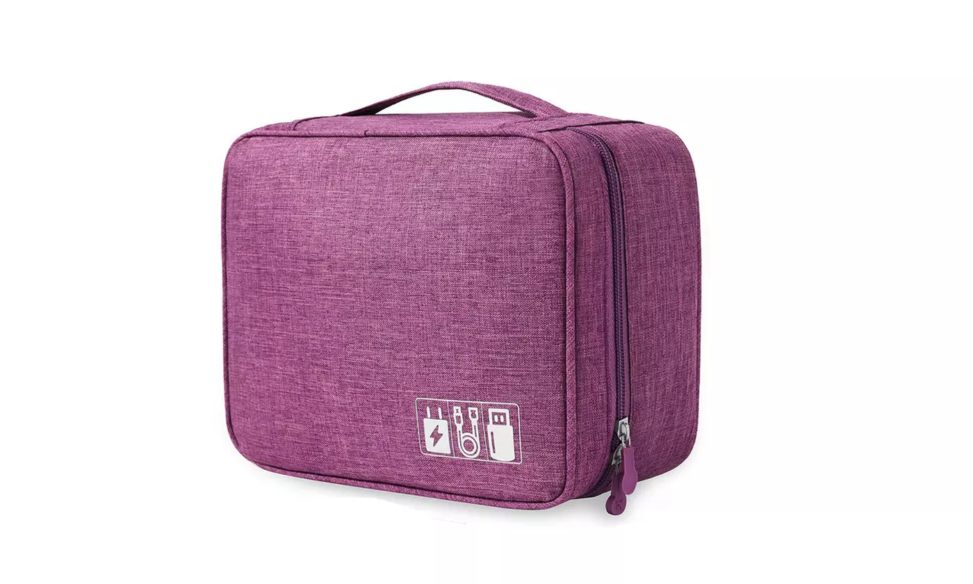 Travel Universal Cable Organizer Electronics Accessories Organizer Gadget Bag