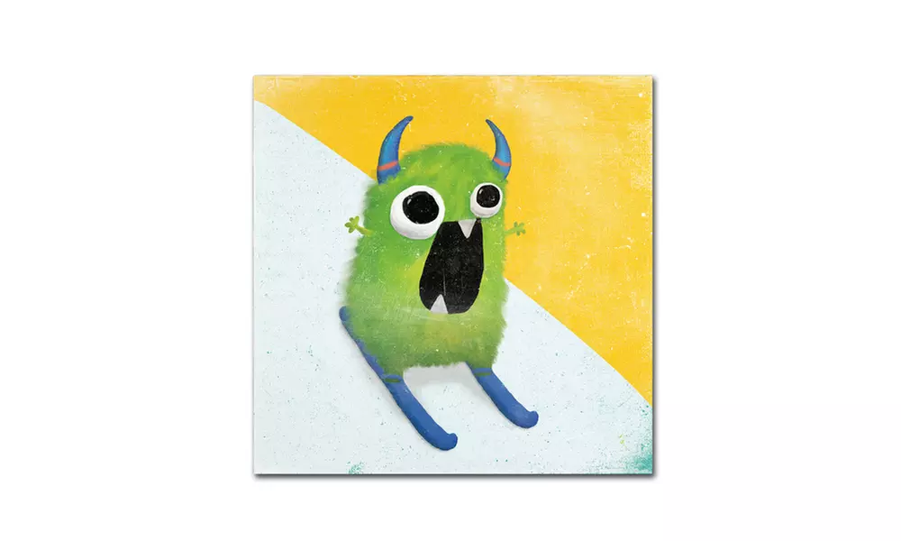Sarah Adams 'Xtreme Monsters II' Canvas Art - Primary Image