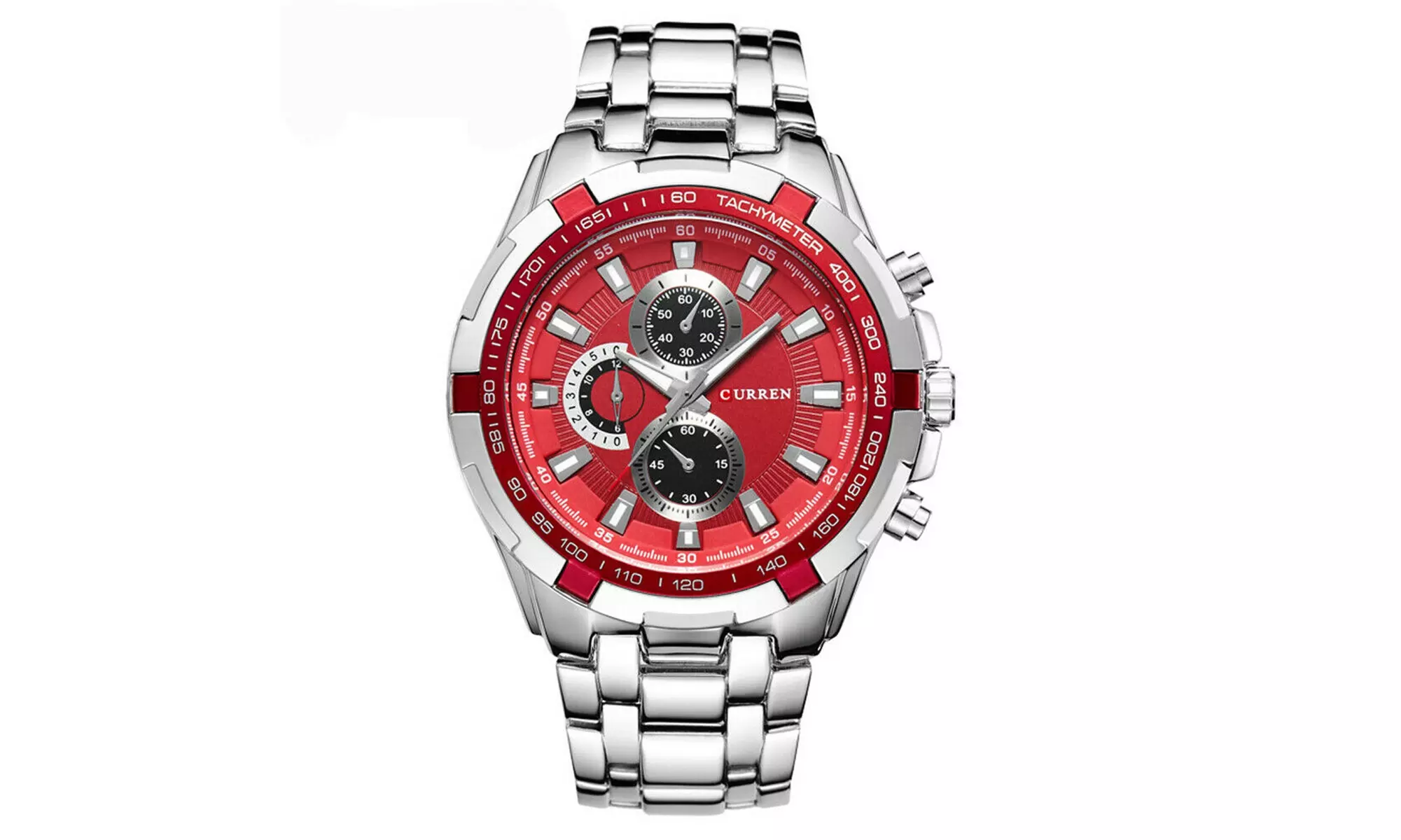 Curren Stainless Steel Quartz Watch Waterproof - Primary Image