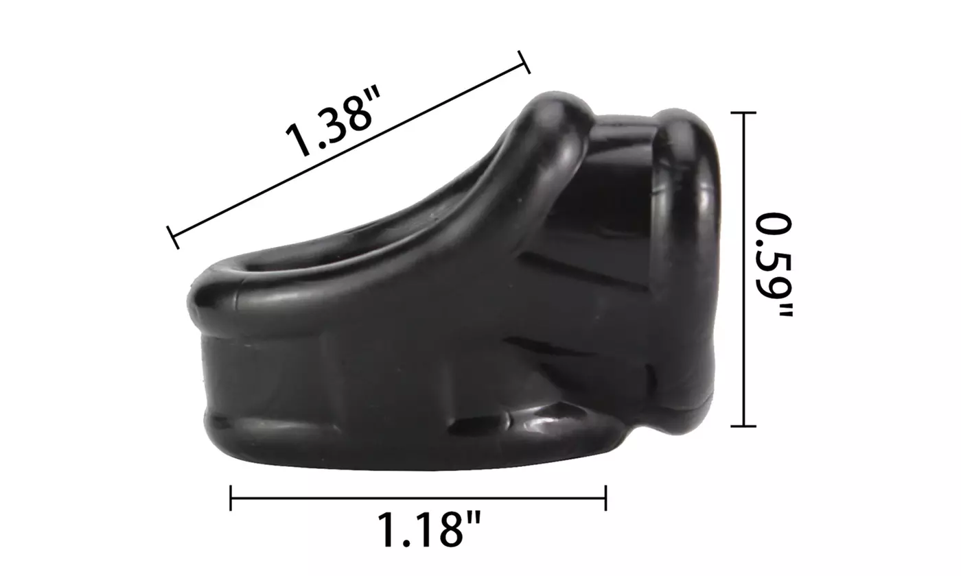 Silicone Enhancer Penis Sleeve C-Ring Scrotum Ring Penis Extender