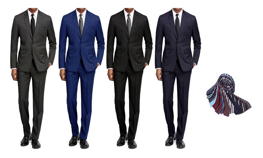 braveman slim fit suit