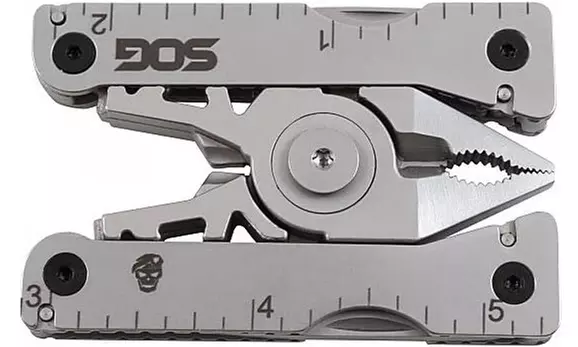 Sog Synthetic Detachable Multi-Tool With Belt Buckle 11 Tools 4.4"" Overall - Second Medium
