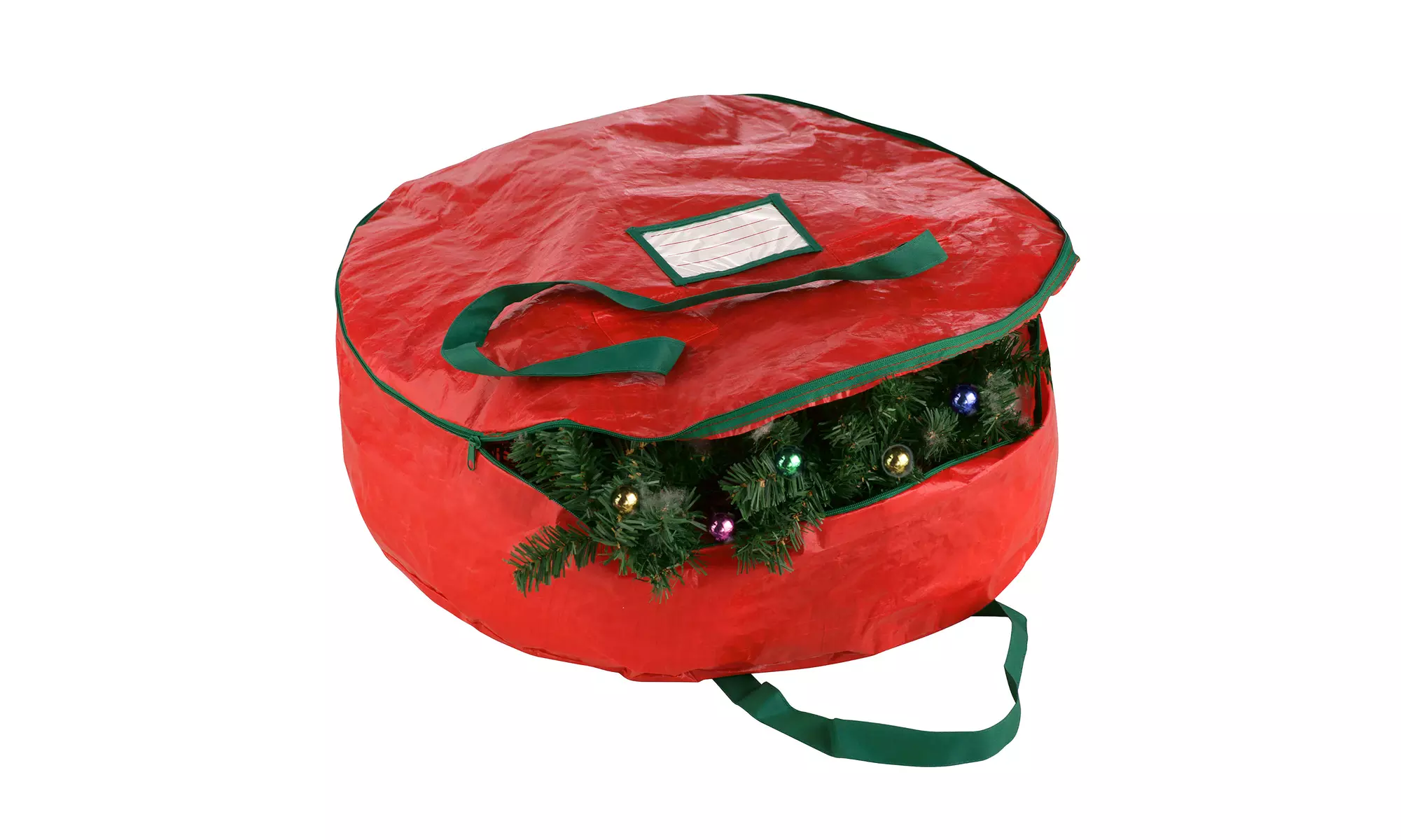 Premium Holiday Christmas Wreath Storage Bag