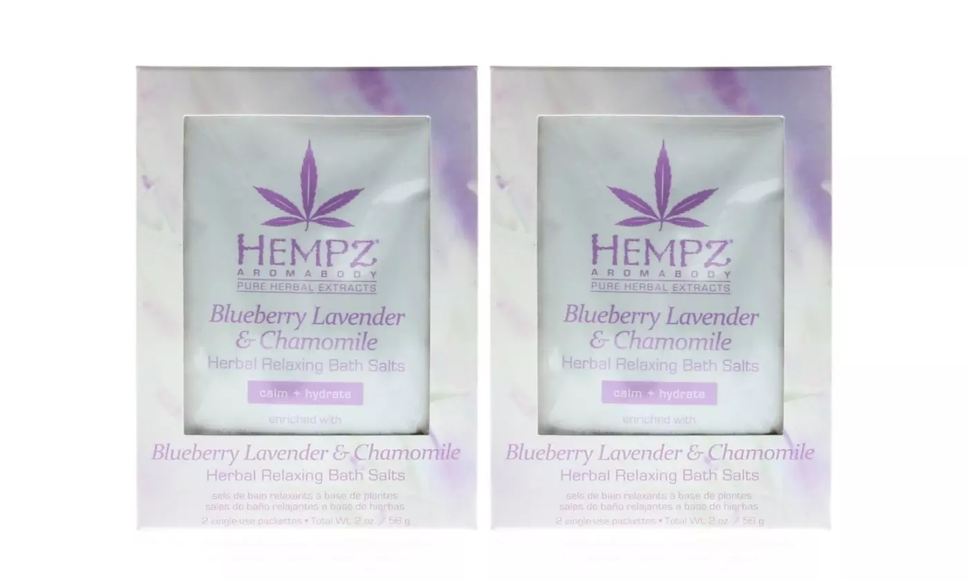 Hempz Aromabody Blueberry Lavender & Chamomile Herbal Body (1 OR 2 Pack) - Second Medium