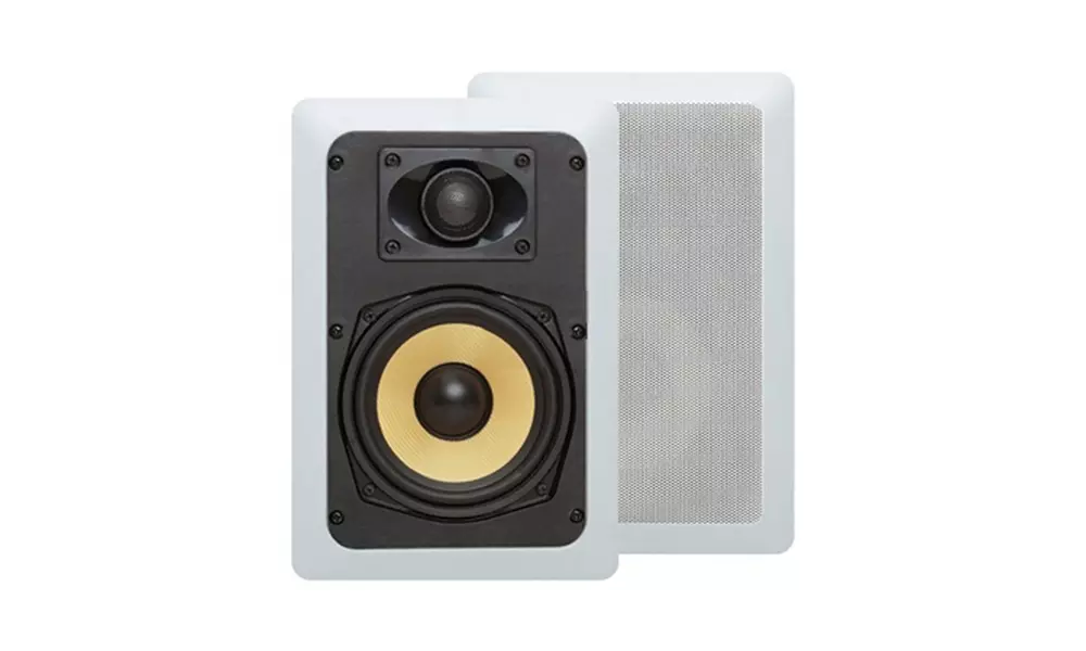 5.25" Surround Sound 2-Way In-Wall/In-Ceiling Kevlar Speakers (Pair) - Primary Image